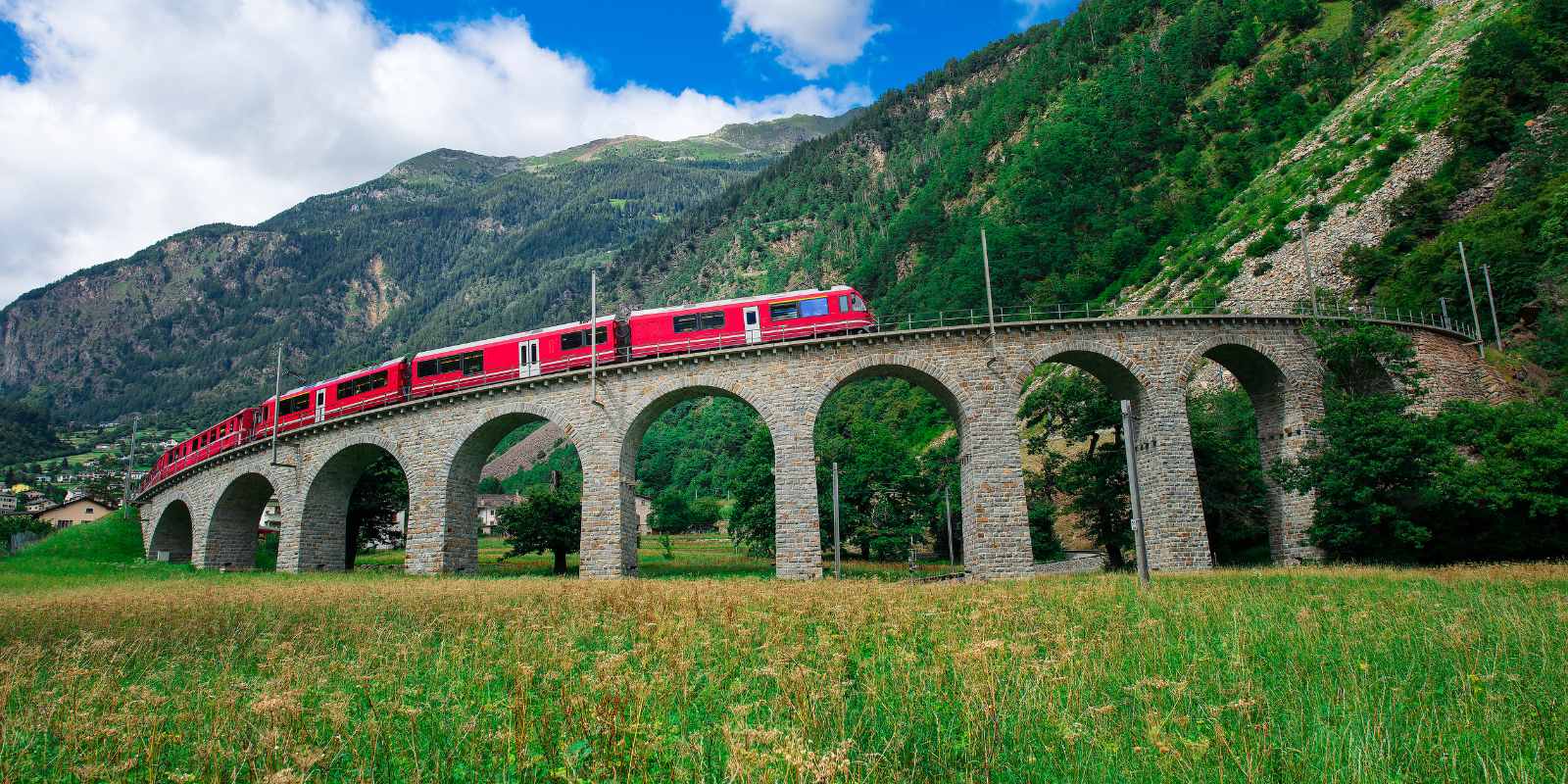 Pasqua col Trenino rosso del Bernina e alla scoperta della Svizzera